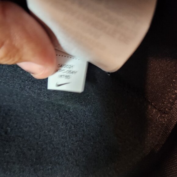 Nike Men's Size L NFL New Orleans Saints Dri Fit On-Field Hoodie Black Zip Up - Picture 11 of 16